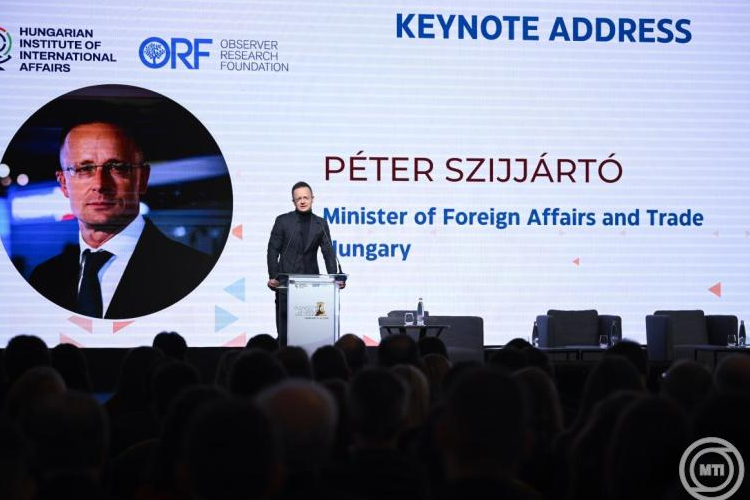 Szijjártó Péter: az EU-val ellentétben Magyarország az új világrend nyertesei közé tartozik