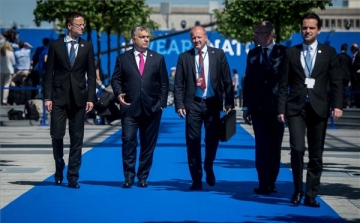 NATO-csúcs - Orbán Viktor a szövetség balkáni bővítésének fontosságát hangsúlyozta